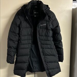 Marmot Montreal Quilted Down Black Coat